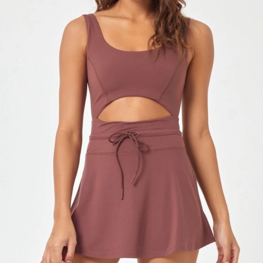 L*Space Brown Patterson Dress